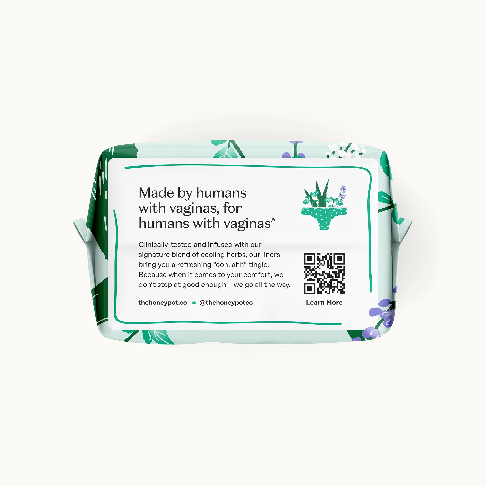 Organic Cotton Cooling Herbal Infusion Long Liners - Image 10