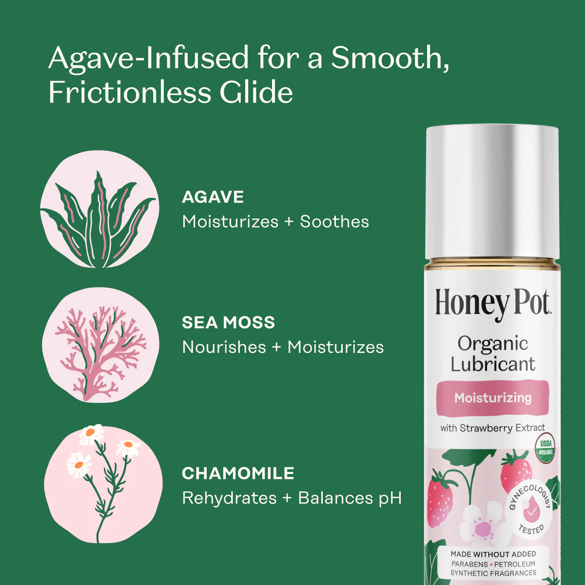 Organic Strawberry Moisturizing Lubricant - Image 4