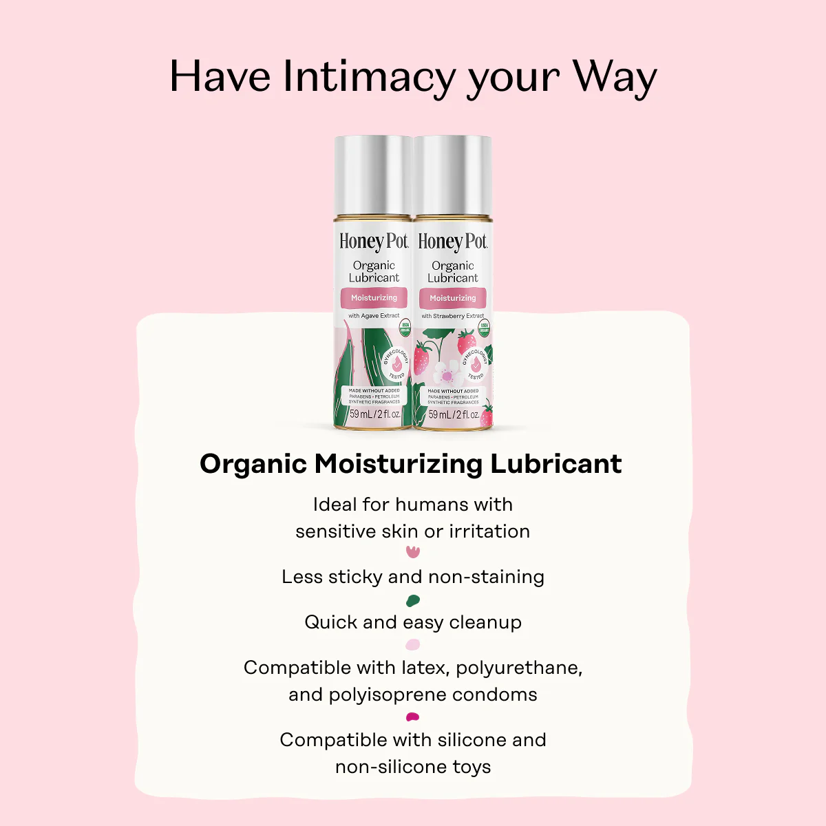 Organic Strawberry Moisturizing Lubricant - Image 6