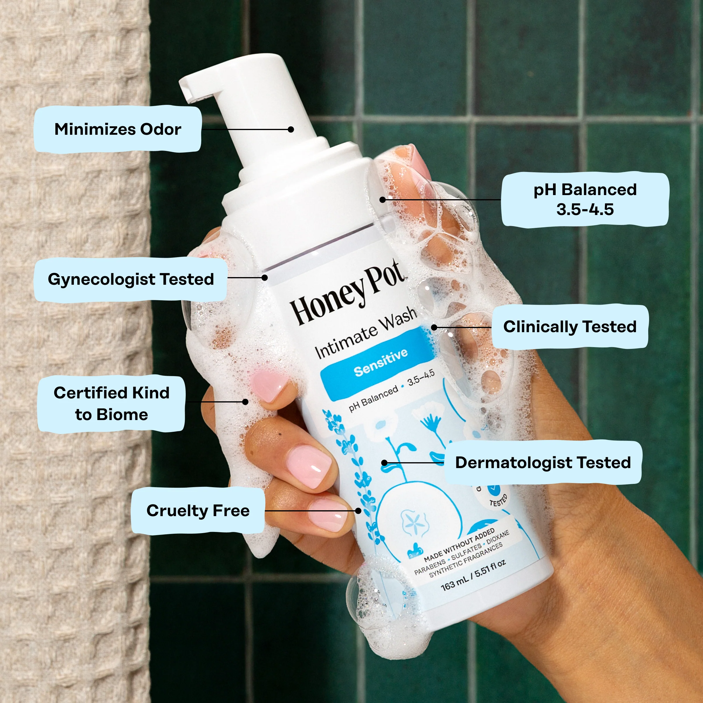 Sensitive Intimate Wash Refill - Image 4